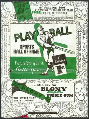 1941 Play Ball Green
